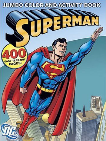 Superman Coloring and Activity Book