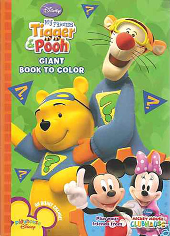 My Friends Tigger & Pooh Coloring Book
