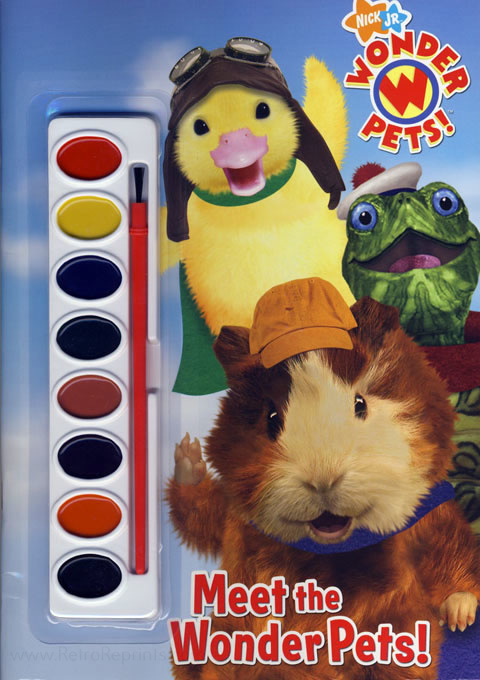 Wonder Pets! Meet the Wonder Pets | Coloring Books at Retro Reprints ...