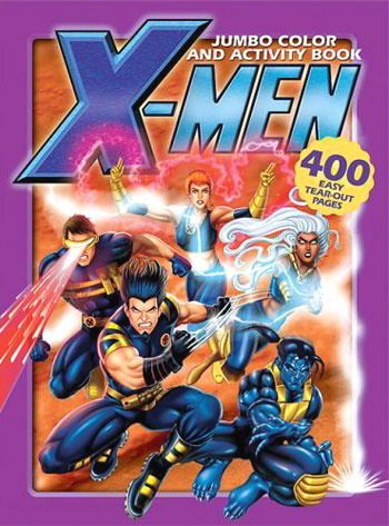 X-Men Coloring and Activity Book