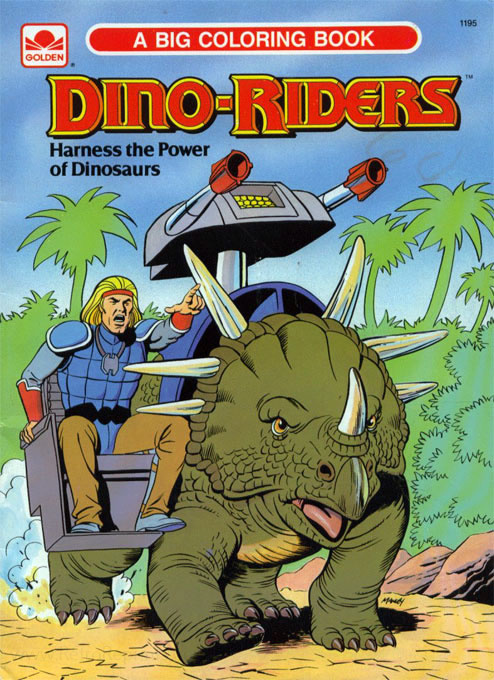 Dino-Riders Harness the Power of Dinosaurs