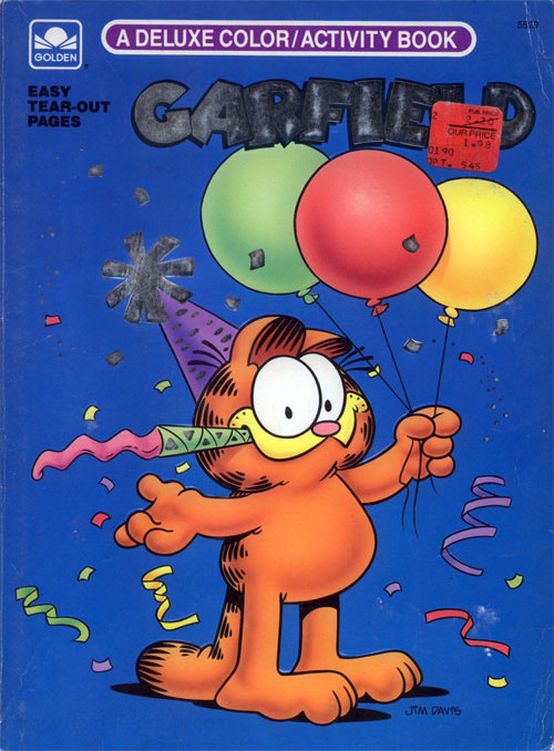 Garfield Coloring and Activity Book