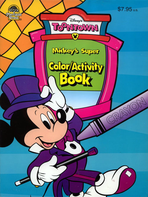 Mickey Mouse and Friends Coloring and Activity Book