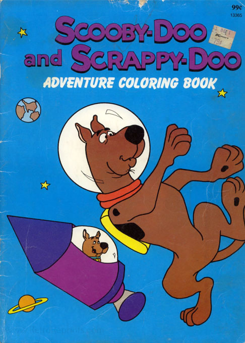 Scooby-Doo & Scrappy-Doo Coloring Book