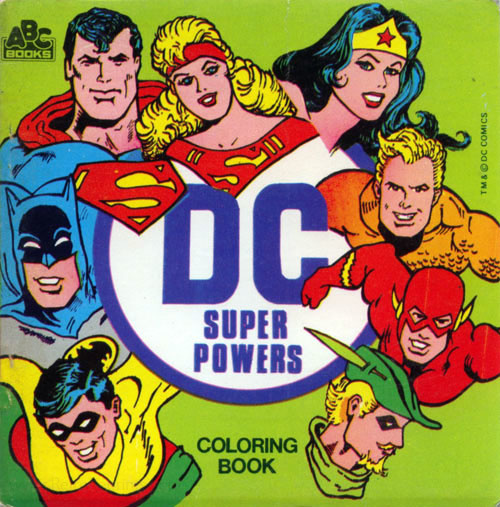 DC Super Heroes Coloring Book