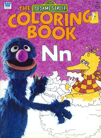 Sesame Street Coloring Book