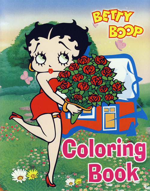 Betty Boop Coloring Book