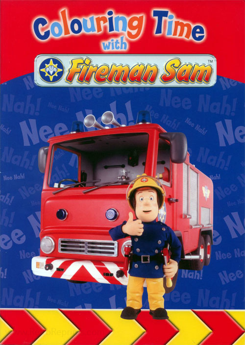 Fireman Sam Coloring Book