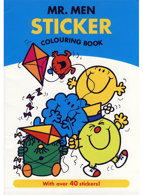 Mr. Men & Little Miss Coloring Book