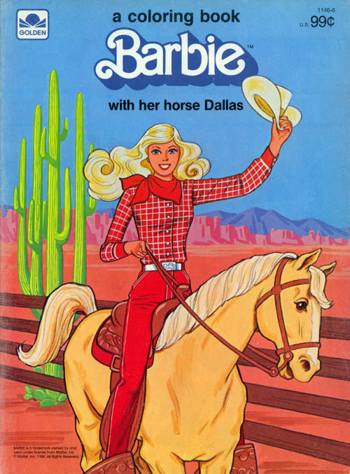 barbie horse 80s