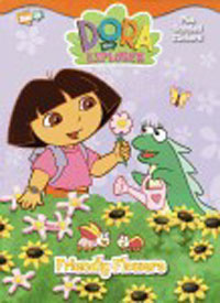 Dora the Explorer Friendly Flowers