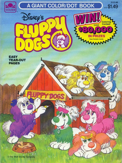 Fluppy Dogs, Disney's Coloring and Activity Book