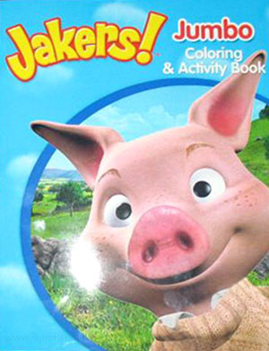 Jakers! Adventures of Piggley Winks, The Coloring and Activity Book
