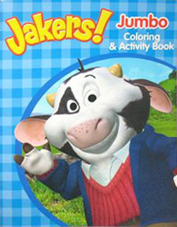 Jakers! Adventures of Piggley Winks, The Coloring and Activity Book