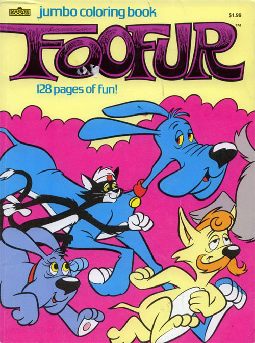 Foofur Jumbo Coloring Book