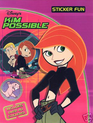 Kim Possible Sticker Fun