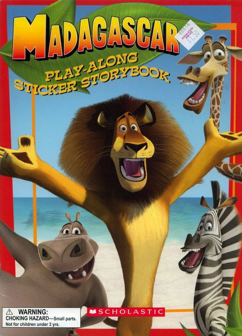 Madagascar Sticker Book