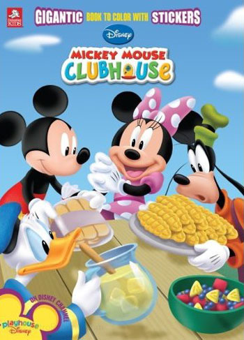 Mickey Mouse Clubhouse Coloring Book