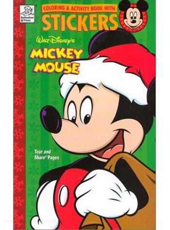 Mickey Mouse and Friends Coloring Book