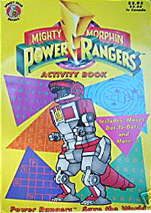 Mighty Morphin Power Rangers Coloring and Activity Book