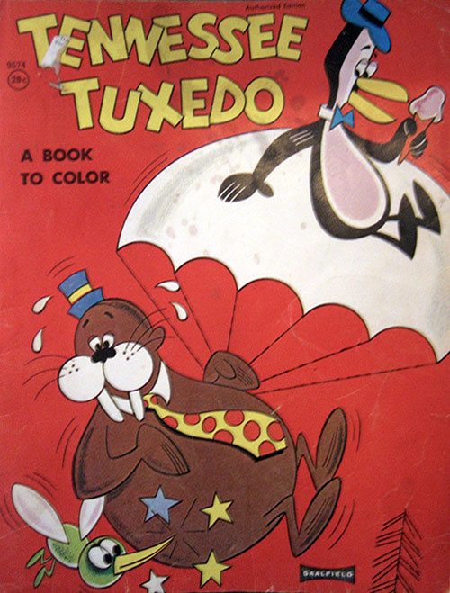 Tennessee Tuxedo Coloring Book