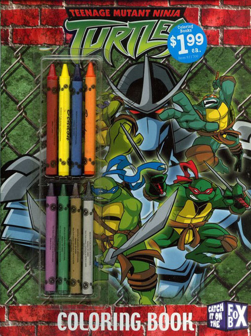 Teenage Mutant Ninja Turtles (2nd) Coloring Book