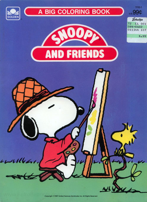 Peanuts Coloring Book