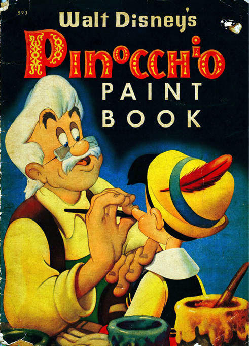 Pinocchio, Disney's Paint Book