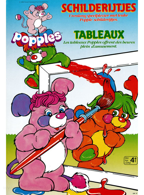 Popples Coloring Book