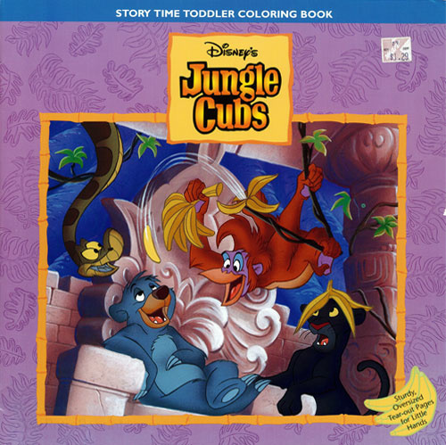 Jungle Cubs, Disney's Coloring Book