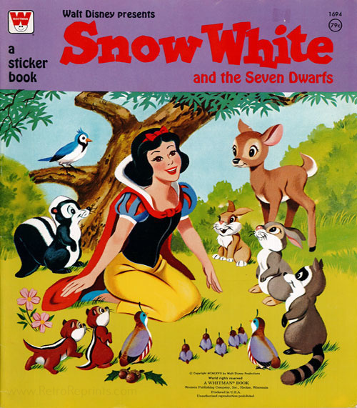 Snow White & the Seven Dwarfs Sticker Fun