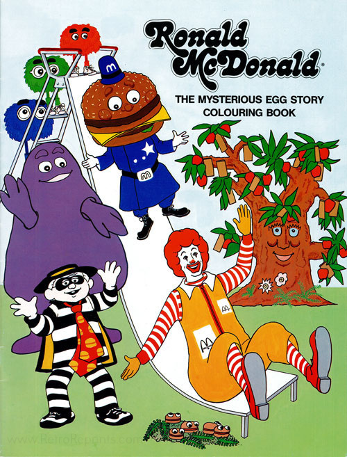 Ronald McDonald The Mysterious Egg Story