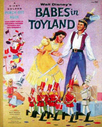 Babes in Toyland Punch Out Book