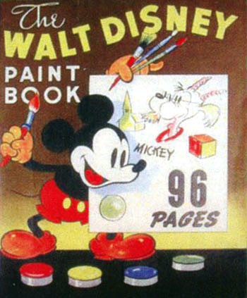 Disney Paint Book