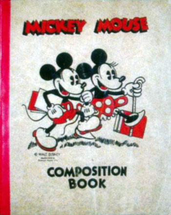 Mickey Mouse and Friends Writing Tablet