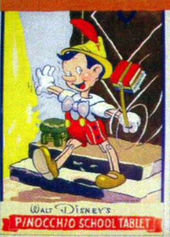 Pinocchio, Disney's Writing Tablet