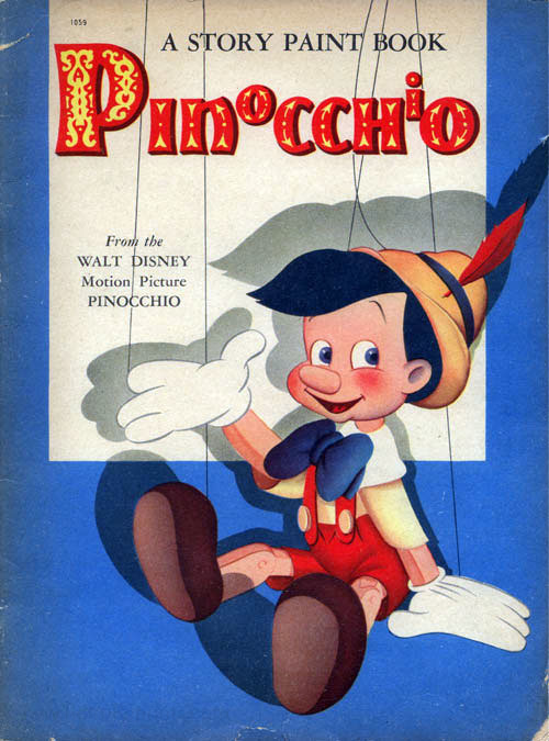 Pinocchio, Disney's Paint Book