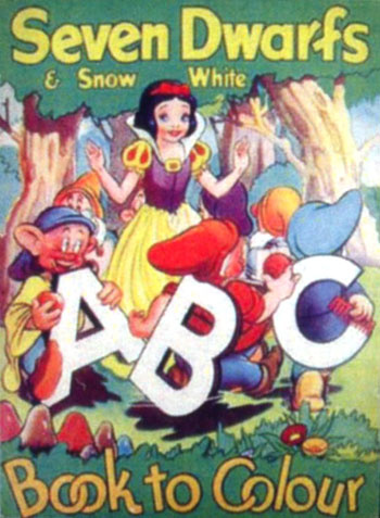 Snow White & the Seven Dwarfs ABC Coloring Book