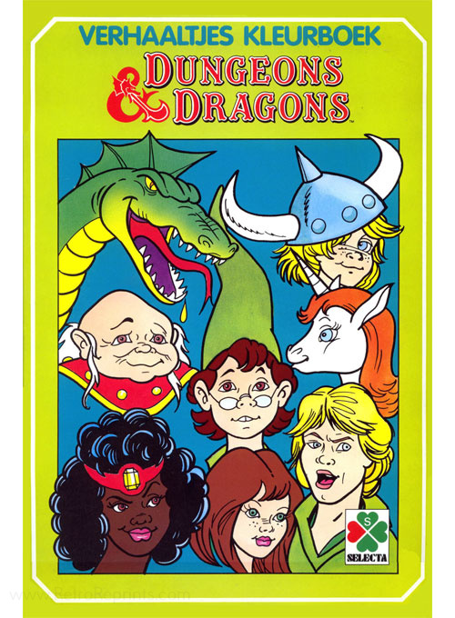 Dungeons & Dragons Coloring Book