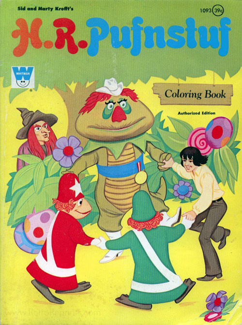 Download H.R. Pufnstuf A Coloring Book | Coloring Books at Retro Reprints - The world's largest coloring ...