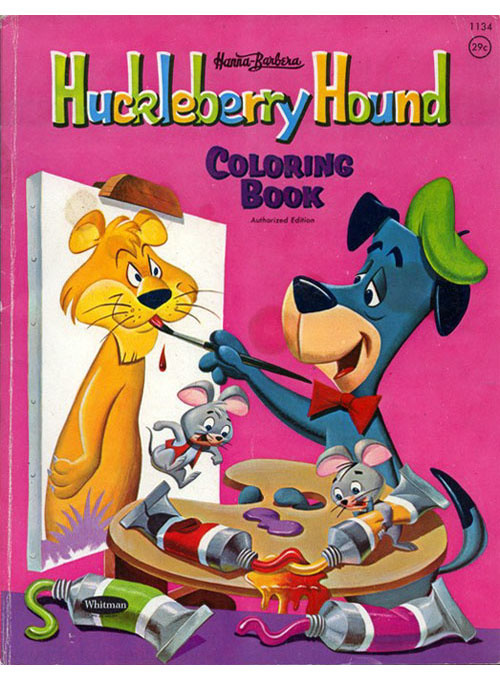 Huckleberry Hound Coloring Book