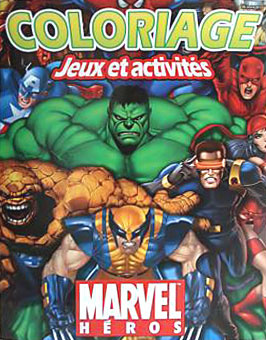 Marvel Super Heroes Coloring Book