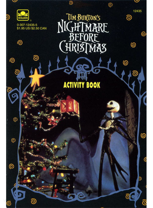 Nightmare Before Christmas, The Activity Book