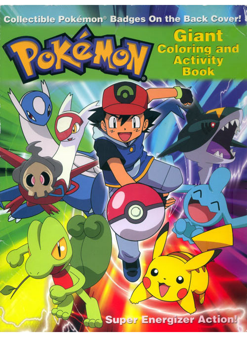 Pokemon Coloring and Activity Book