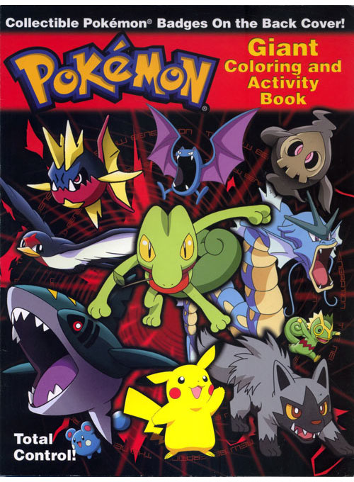 Pokemon Coloring and Activity Book