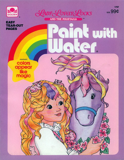 Lady LovelyLocks and the Pixietails Paint with Water