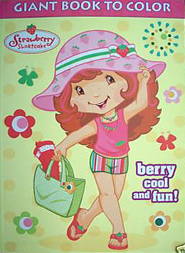 Strawberry Shortcake (new) Coloring Books | Coloring Books at Retro