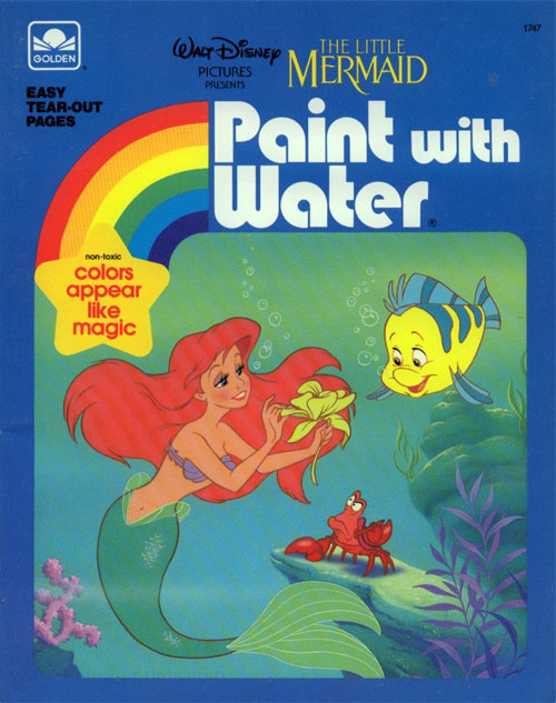 Little Mermaid, Disney's Paint with Water