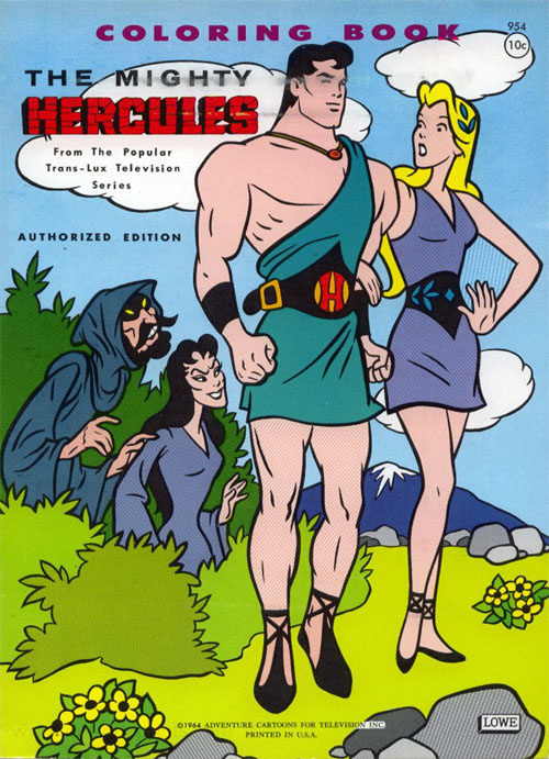 Mighty Hercules, The Coloring Book