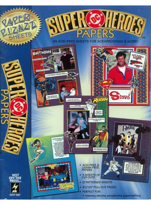 DC Super Heroes Poster Papers